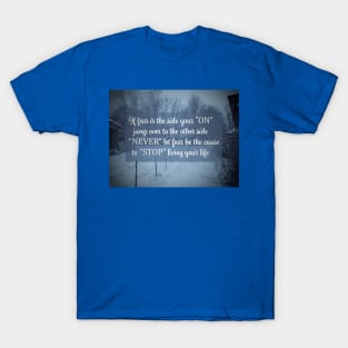 Fear Quote Picture T-Shirt